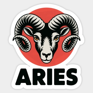 Aries Sticker